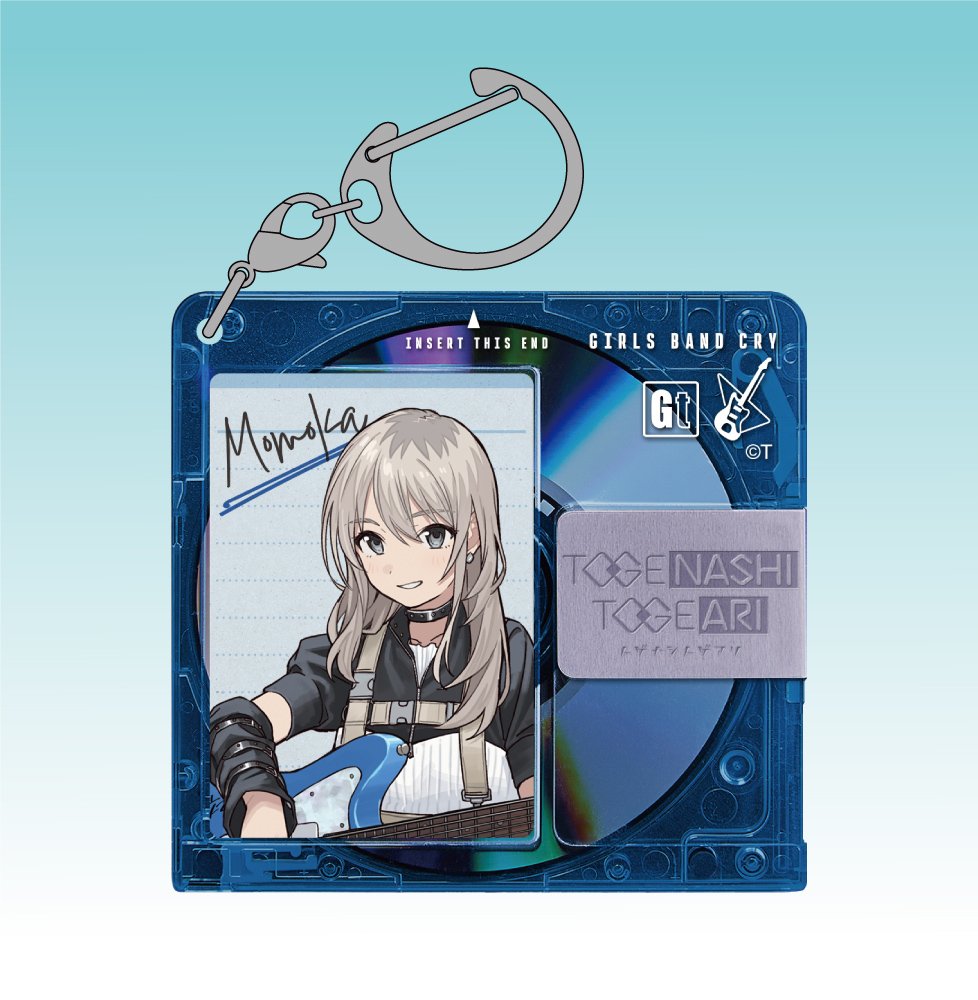 河原木桃香 ディスク風 アクリルマルチキーホルダー [ガールズバンド