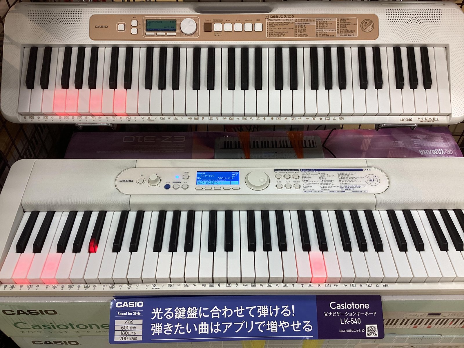 新製品】CASIO 光ナビゲーションキーボード｜島村楽器 フィール旭川店