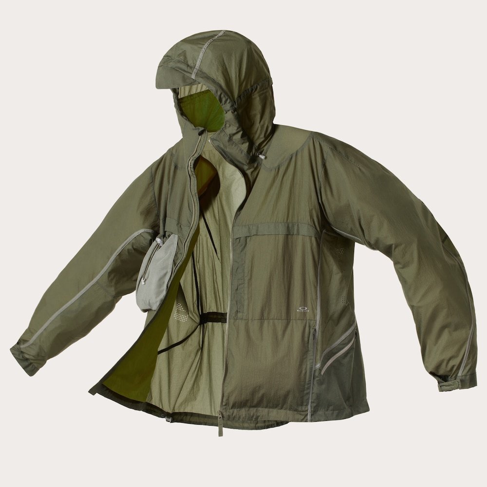Oakley Latitude Flight Wind Jacket - Army Green | Oakley® JP