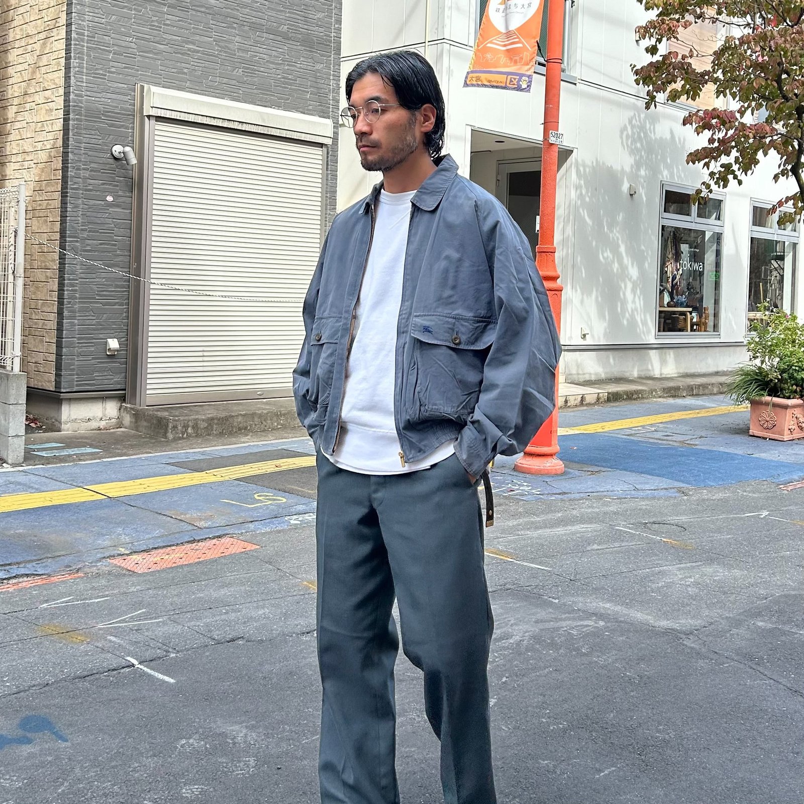 90's Burberrys Swing Top L / オールドバーバリー スイングトップ