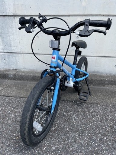 へんしんバイク c14 スカイブルー 14inch 子供用自転車 (こざる