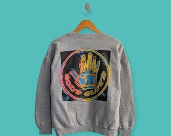 Vintage!! 80s BODY GLOVE Big Spell Out Big Logo Sweater Sweatshirt