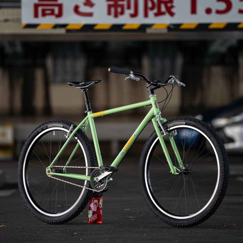 CRUST BIKES* wombat frame (green) - BLUE LUG ONLINE STORE