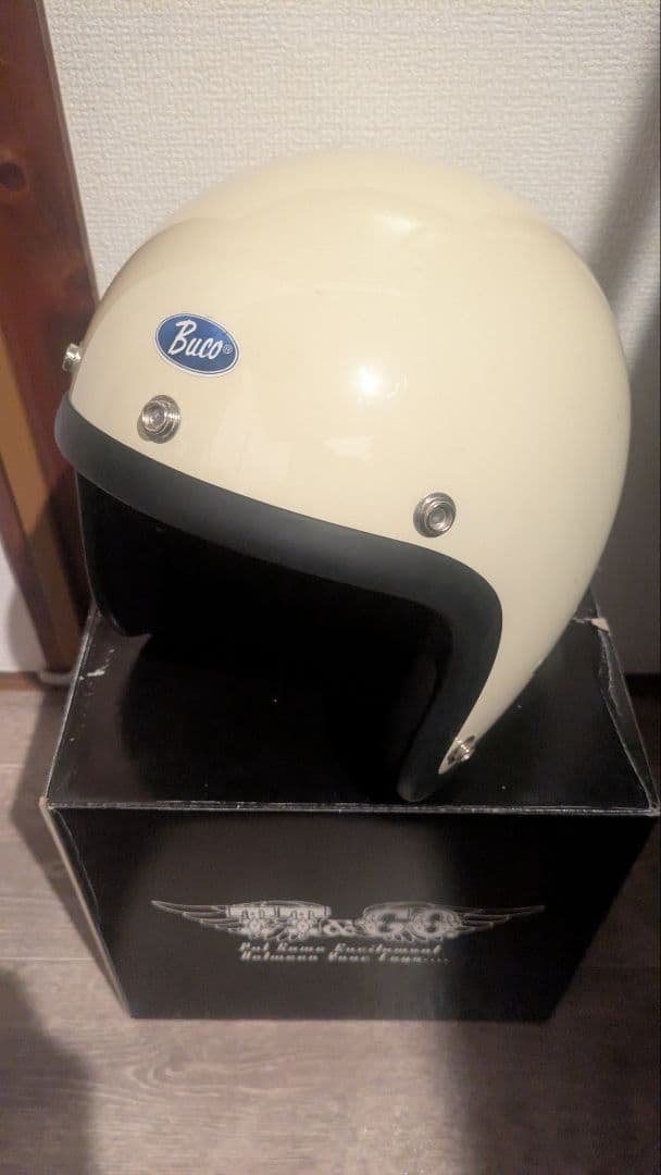 Rigid camp　☆BUCO トイズマッコイ　アイボリー　ヘルメット☆ TOYS McCOY（トイズマッコイ） ヘルメット EXTRA BUCO 