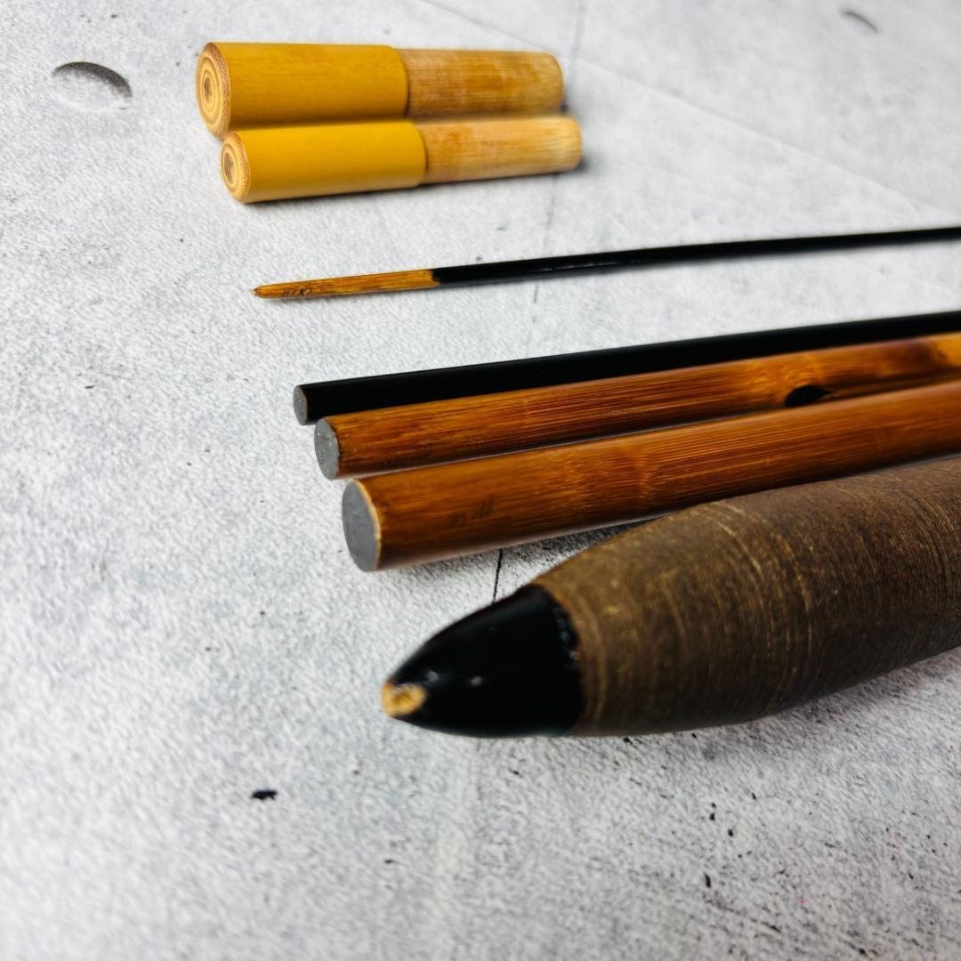 遊魚 4.5m ヘラブナ ヘラ竿 5本継 欠けなし 鮎 渓流 竹釣竿 ロッド