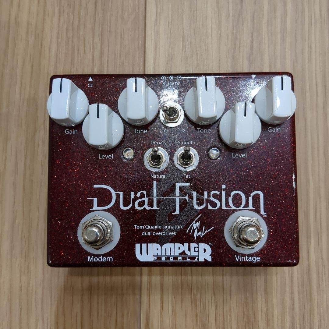 【最終値下げ】Wampler Dual Fusion ギターエフェクター Tom Quayle: Dual Fusion - Wampler Pedals