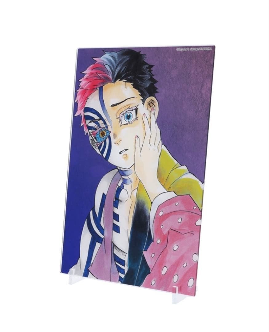 鬼滅の刃 箔入り アクリルアート 猗窩座 伯治 JCS限定 『鬼滅の刃』箔入りアクリルアート 猗窩座 BE3