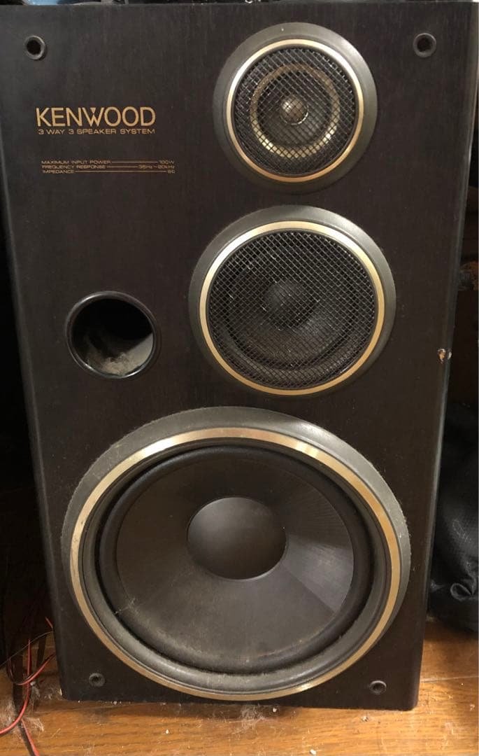 KENWOOD 3ウェイスピーカー2個 KENWOOD|3ウェイスピーカーシステム|【ハードオフ公式通販】オフモール