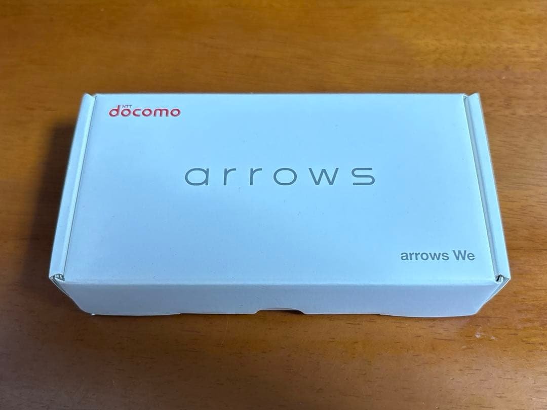 【新品未使用】docomo arrows we F51B ネイビー本体 箱付き 富士通（FUJITSU） F-51B arrows We ネイビー SIMフリー ドコモ 中古