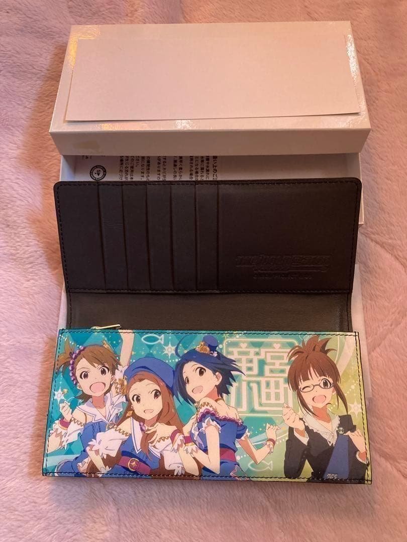 アイドルマスター　本革長財布／秋月律子＆竜宮小町Ver. TBS限定