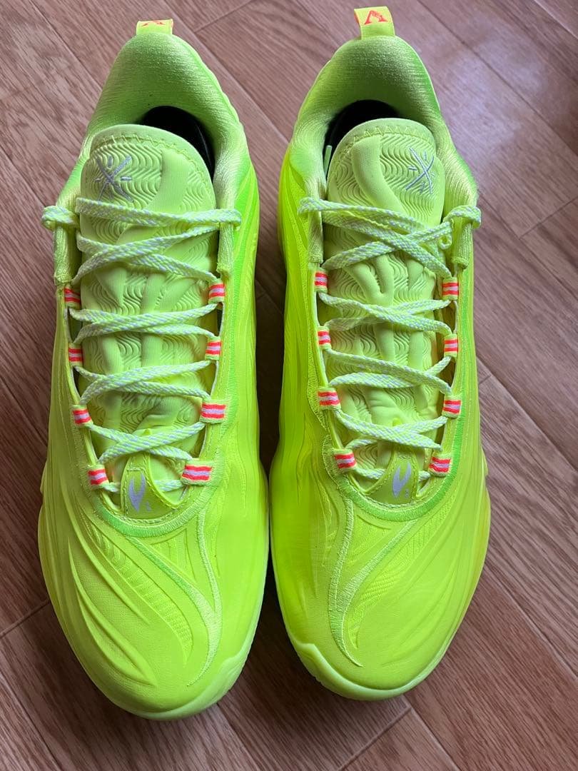 Li-Ning Wade 808 5 Ultra V2 ネオングリーン　27.5 Li-Ning Wade 808 5 Ultra V2 ネオングリーン 27.5 - メルカリ