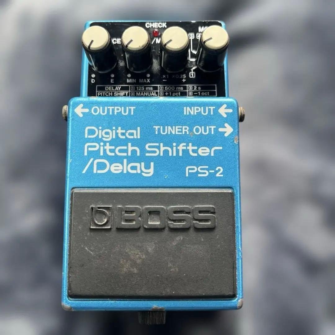 日本製　BOSS PS-2 Digital Pitch ShifterDelay 中古】BOSS / PS-2 / Digital Pitch Shifter / Delay 【心斎橋店