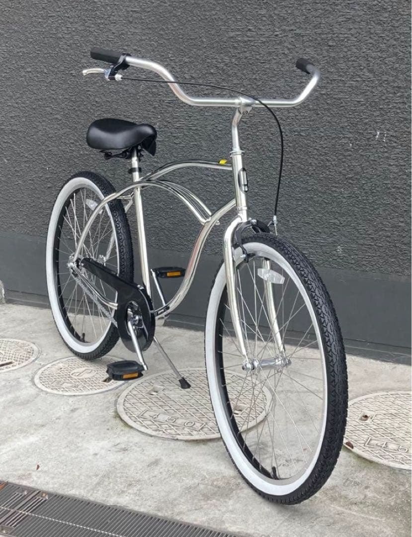 【新品】ビーチクルーザー_26インチ×2.125_CP